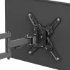 Techly ICA-LCD 423 TV stiprinājums/statīvs 106,7 cm (42 collas) Melns
