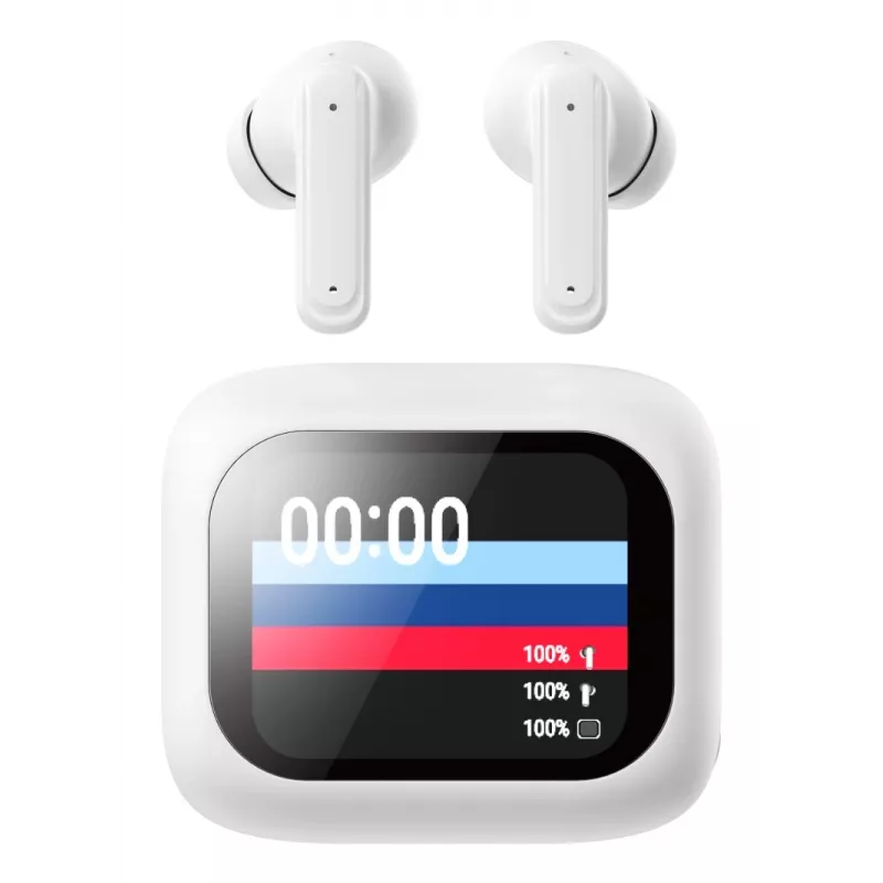 Techly ICC SB-BLT08W austiņas/ austiņu komplekts True Wireless Stereo (TWS) Ievietojamas zvaniem/ mūzikai Bluetooth balts