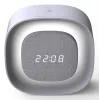 Techly IC-CLOCK-56WH modinātājpulkstenis Digitālais modinātājpulkstenis Pelēks, Balts