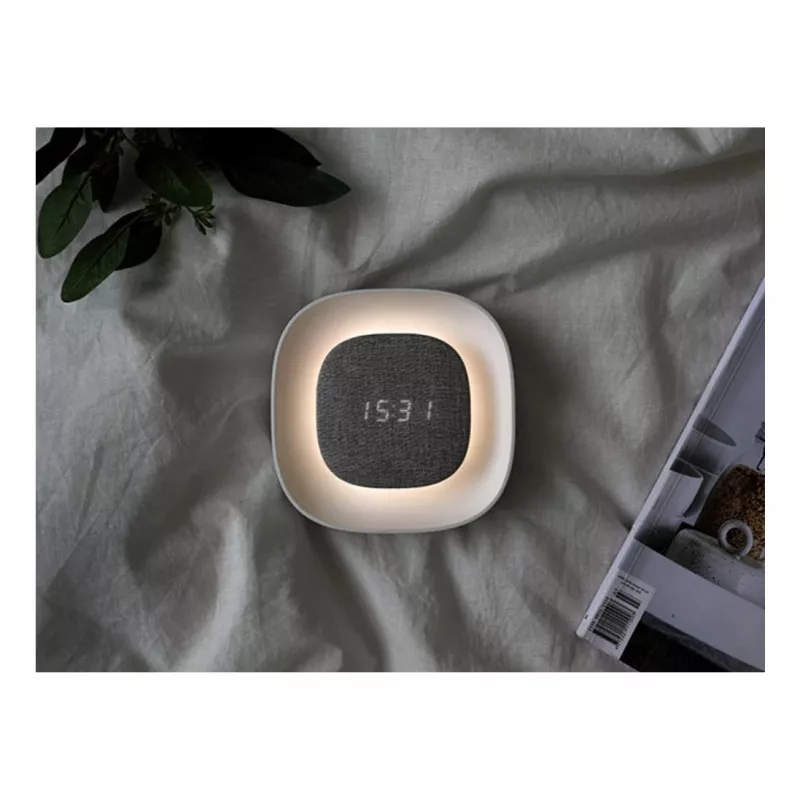 Techly IC-CLOCK-56WH modinātājpulkstenis Digitālais modinātājpulkstenis Pelēks, Balts