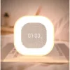 Techly IC-CLOCK-56WH modinātājpulkstenis Digitālais modinātājpulkstenis Pelēks, Balts