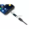 Techly IADAP USBC-MBKT kabeļu dzimuma pārveidotājs Micro-USB Melns