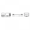 Techly ICOC DSP-A14-050NT DisplayPort kabelis 5 m Melns