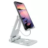 Techly I-SMART-STAND6 turētājs Pasīvs turētājs Mobilais tālrunis/viedtālrunis Sudraba krāsā