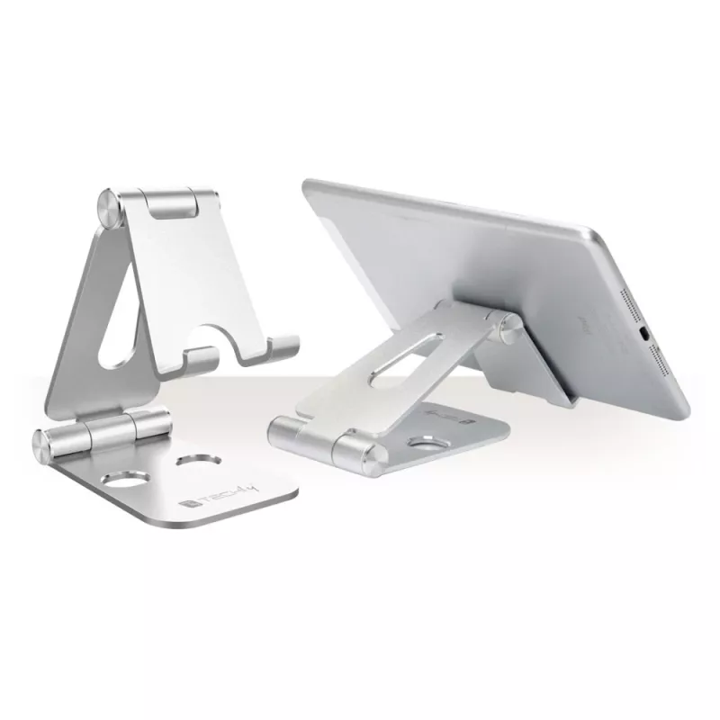 Techly I-SMART-STAND6 turētājs Pasīvs turētājs Mobilais tālrunis/viedtālrunis Sudraba krāsā
