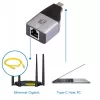 Techly IADAP USBC-ETGIGA tīkla karte Ethernet 1000 Mbit/s