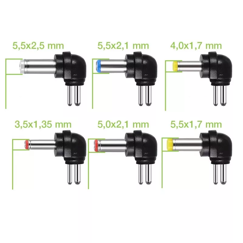 Techly IPW-NTS1000G2 barošanas adapteris/inverter Indoor 12 W Melns