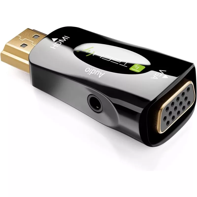 Techly IDATA HDMI-VGA2MABT2 video signāla pārveidotājs Pasīvais video pārveidotājs 1920 x 1080 pikseļi