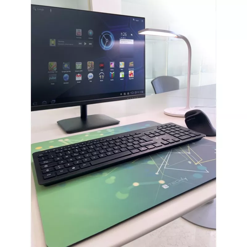 Techly ICA-MP GLASS1 peļu paliktnis Spēļu peļu paliktnis Zaļa