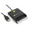 Techly I-CARD CAM-USB2TY2 viedkaršu lasītājs iekštelpām USB USB Type-A melns