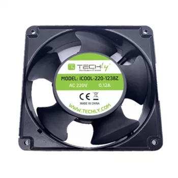 Techly ICOOL-220-1238Z datora dzesēšanas sistēmas daļa/piederums Ventilatora modulis