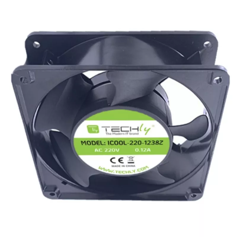 Techly ICOOL-220-1238Z datora dzesēšanas sistēmas daļa/piederums Ventilatora modulis