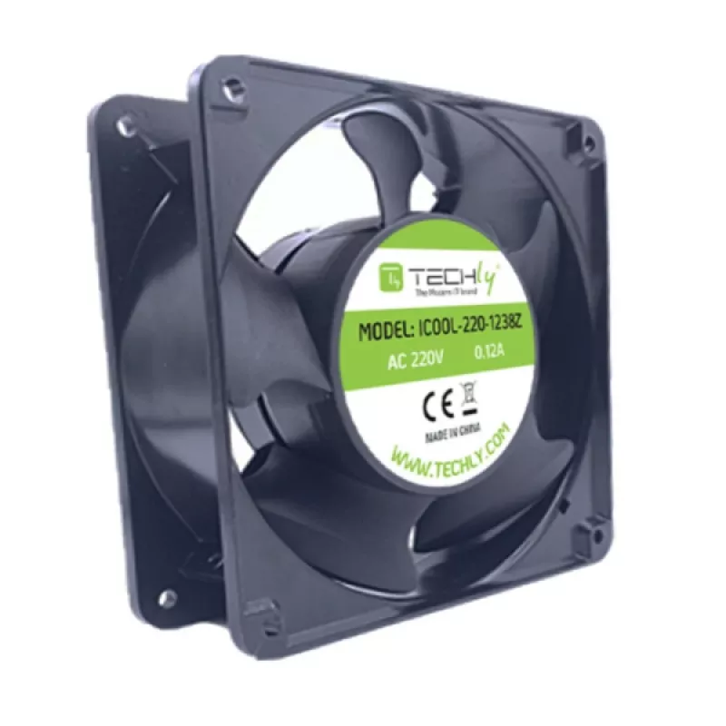 Techly ICOOL-220-1238Z datora dzesēšanas sistēmas daļa/piederums Ventilatora modulis