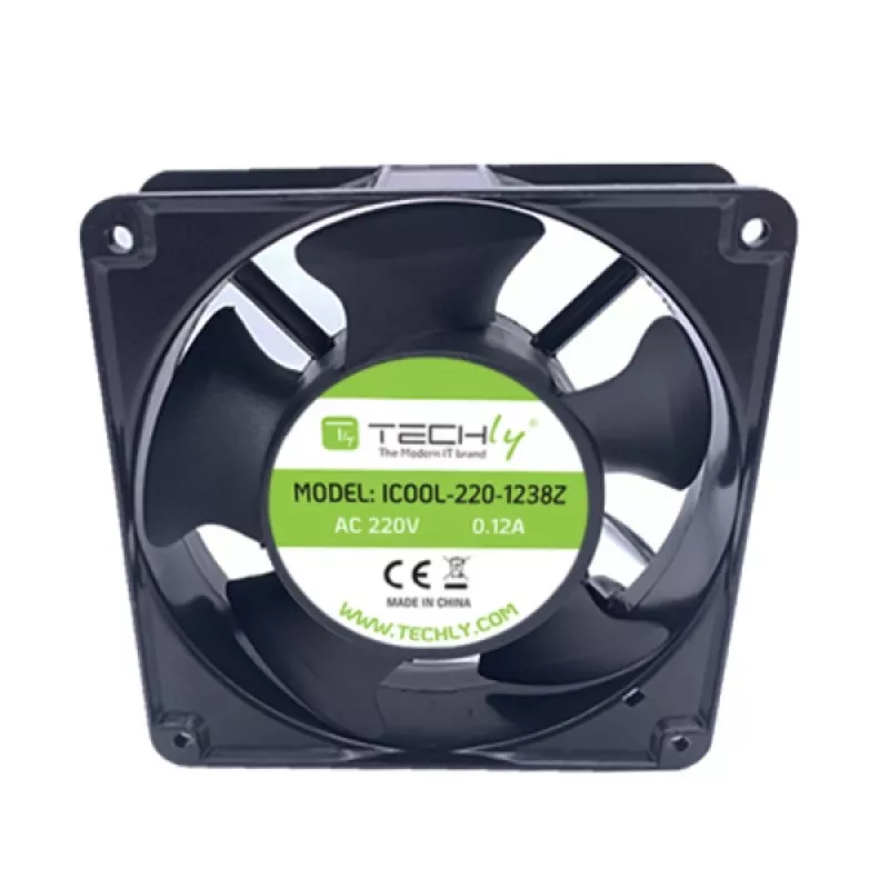 Techly ICOOL-220-1238Z datora dzesēšanas sistēmas daļa/piederums Ventilatora modulis