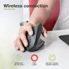 Techly IM 1200-VM-B pele medicīniska labās rokas RF bezvadu optiskā 1600 DPI