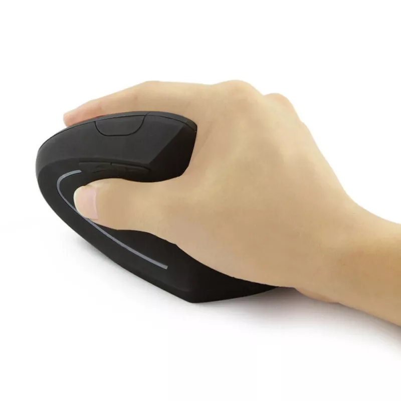 Techly IM 1200-VM-B pele medicīniska labās rokas RF bezvadu optiskā 1600 DPI