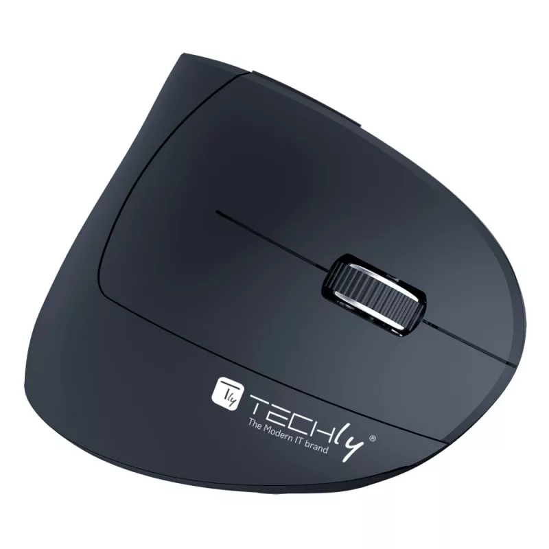 Techly IM 1200-VM-B pele medicīniska labās rokas RF bezvadu optiskā 1600 DPI