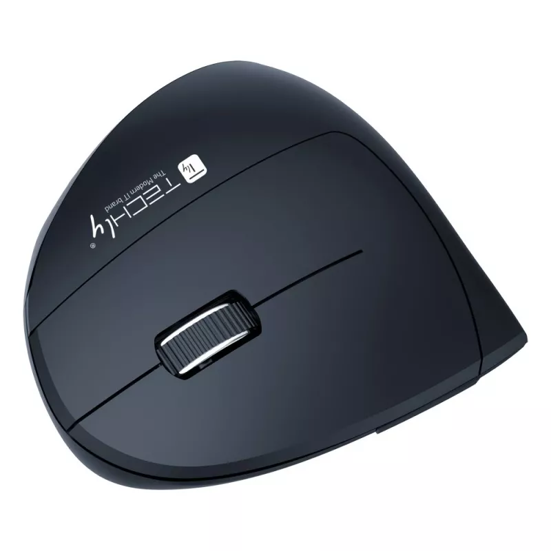 Techly IM 1200-VM-B pele medicīniska labās rokas RF bezvadu optiskā 1600 DPI