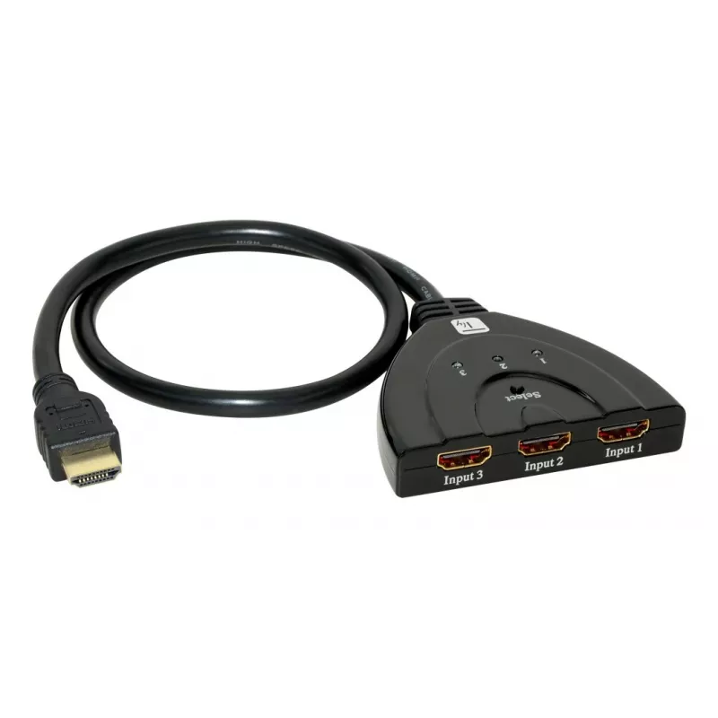 Techly IDATA HDMI-3F8K video pārslēgs