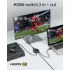 Techly IDATA HDMI-3F8K video pārslēgs