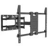 Techly sienas kronšteins 55-100 collu Full-Motion LED LCD televizoram, 300 x 300 mm, 900 x 600 mm, 0 - 7°, 120°, tērauds, melns