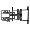 Techly sienas kronšteins 55-100 collu Full-Motion LED LCD televizoram, 300 x 300 mm, 900 x 600 mm, 0 - 7°, 120°, tērauds, melns