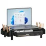 Techly ICA-MS 114 monitora stiprinājums / statīvs Melns