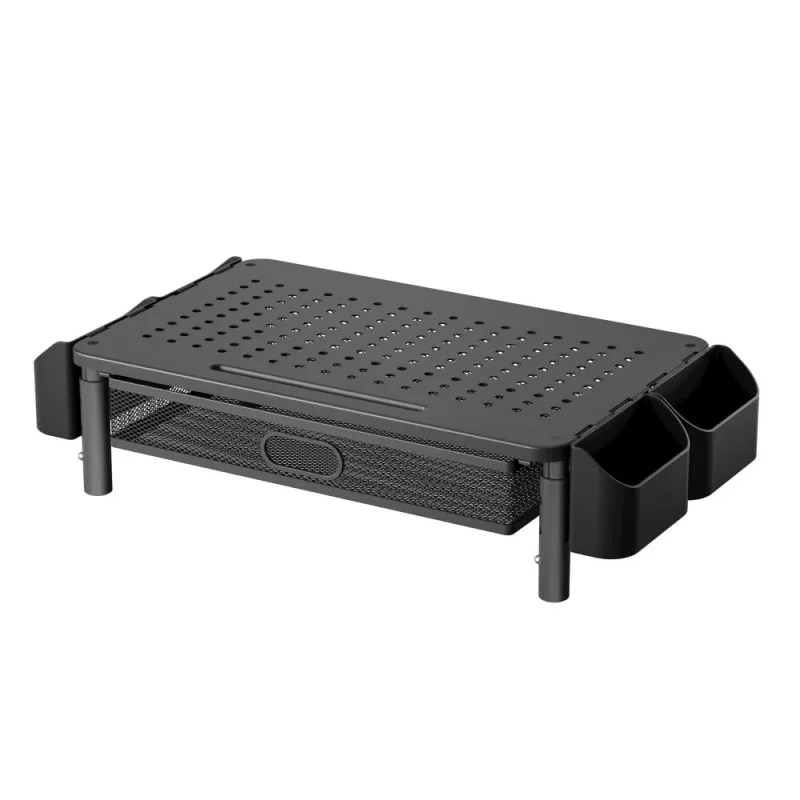 Techly ICA-MS 114 monitora stiprinājums / statīvs Melns