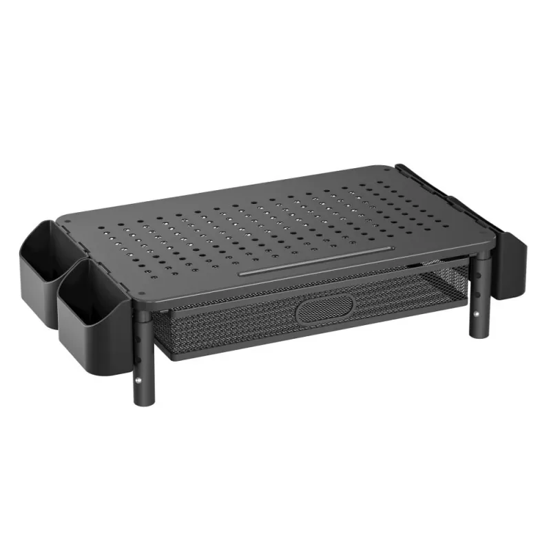 Techly ICA-MS 114 monitora stiprinājums / statīvs Melns