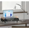 Techly ICA-MS 114 monitora stiprinājums / statīvs Melns