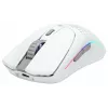 Glorious Gaming Glorious Model O Wireless 2 - Matte balta, labās rokas, lāzera, RF bezvadu + USB Type-C, 26000 DPI, 1 ms, balta