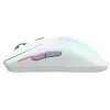 Glorious Gaming Glorious Model O Wireless 2 - Matte balta, labās rokas, lāzera, RF bezvadu + USB Type-C, 26000 DPI, 1 ms, balta