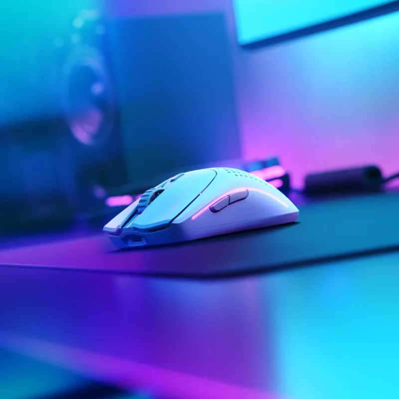 Glorious Gaming Glorious Model O Wireless 2 - Matte balta, labās rokas, lāzera, RF bezvadu + USB Type-C, 26000 DPI, 1 ms, balta