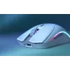 Glorious Gaming Glorious Model O Wireless 2 - Matte balta, labās rokas, lāzera, RF bezvadu + USB Type-C, 26000 DPI, 1 ms, balta