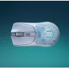 Glorious Gaming Glorious Model O Wireless 2 - Matte balta, labās rokas, lāzera, RF bezvadu + USB Type-C, 26000 DPI, 1 ms, balta