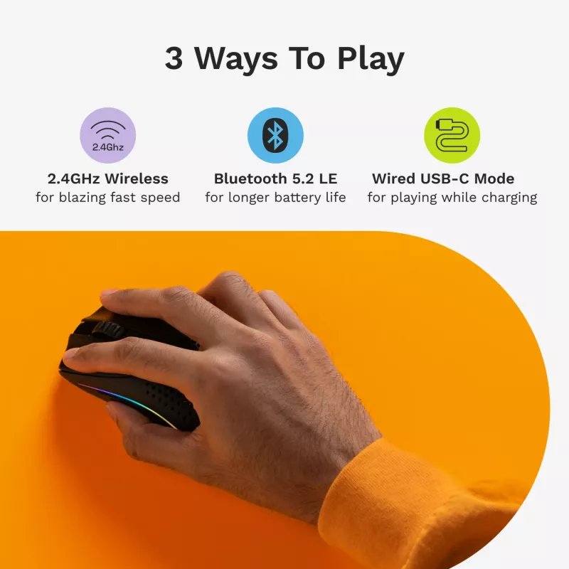 Glorious Gaming Glorious Model O 2 Mini Wireless - Matte Melns
