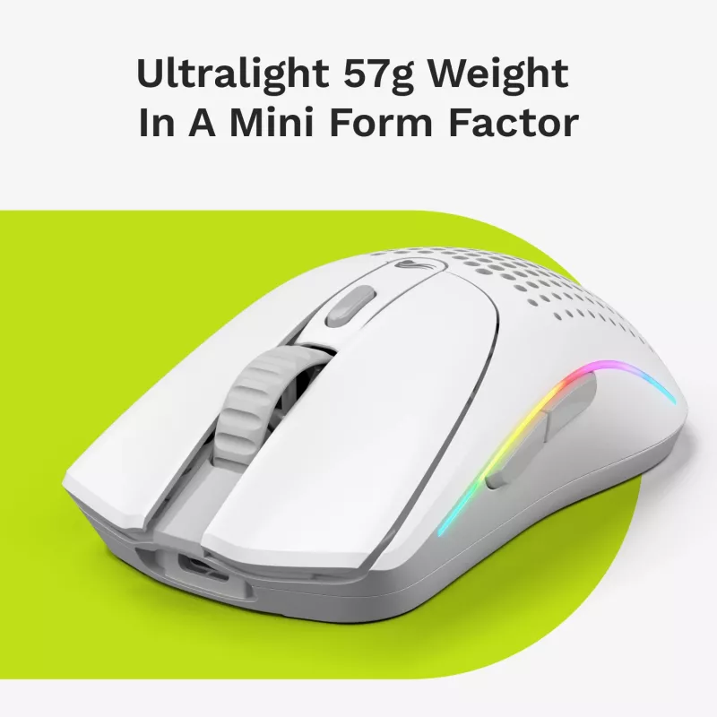 Glorious Gaming Glorious Model O 2 Mini Wireless - Matte balta