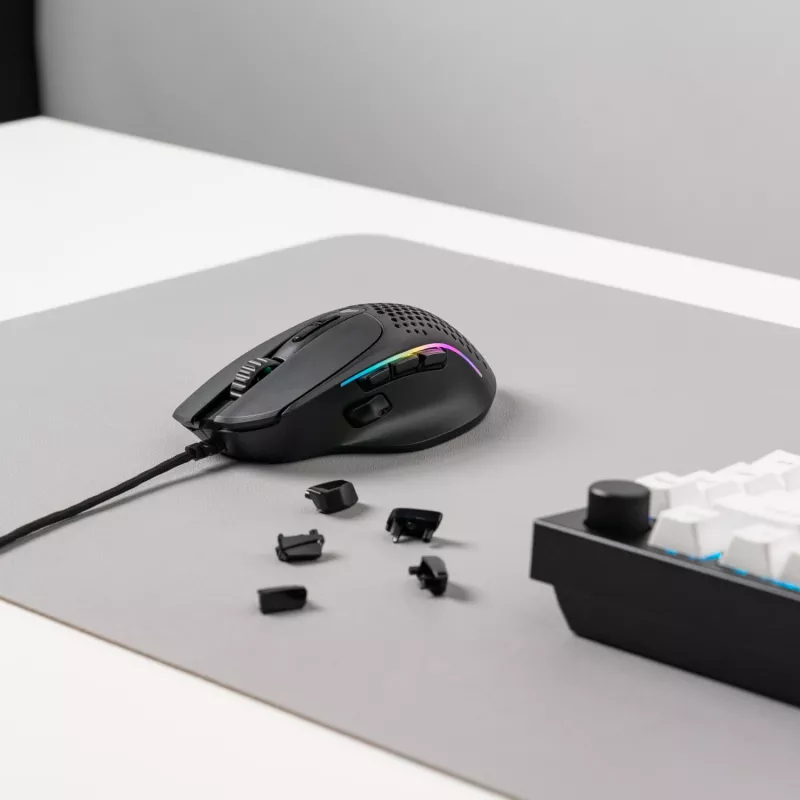 Glorious Gaming Glorious Model IV2 vadu pele - Melna, Labās rokas, Optiskā, USB Type-A, 26000 DPI, Melna