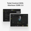 Glorious Gaming Glorious Model IV2 vadu pele - Melna, Labās rokas, Optiskā, USB Type-A, 26000 DPI, Melna
