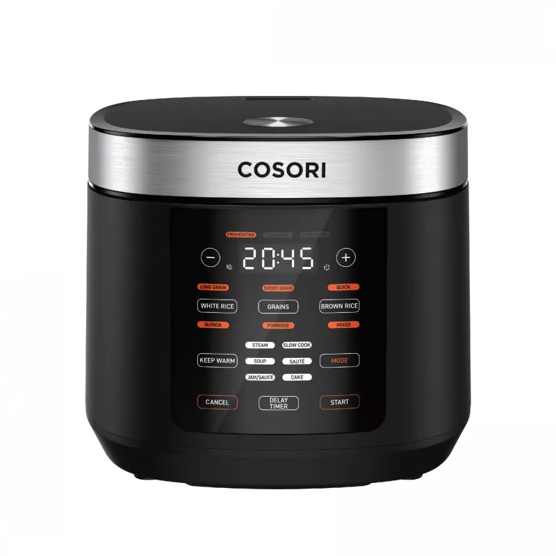 Cosori Multi-Cooker Chef Edition rīsu vārītājs 5 L 970 W Melns, Sudraba
