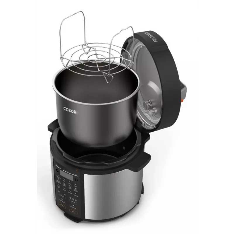 Cosori CMC-CO601-SEU elektriskais spiediena katls 5,7 L Melns, Nerūsējošais tērauds 1100 W