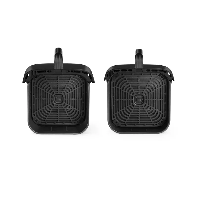 Cosori Turbo Tower Double 10,8 L brīvi stāvoša 2630 W karstā gaisa fritieris Melna