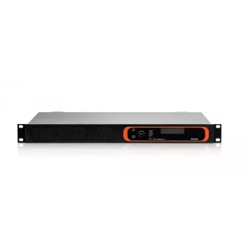 Biamp Tesira FORTÉ DAN CI, 8000 Ω, 207 Ω, melna, metāliska, 1U, OLED, 20–20000 Hz