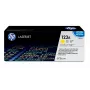 HP 123A dzeltenais oriģinālais LaserJet tonera kasetne 1 gab.