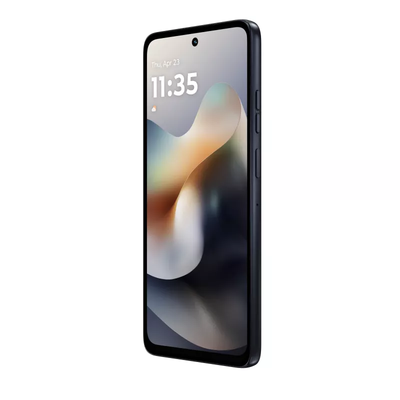 Motorola moto g56 5G 17.1 cm (6.72 collas) Hybrid Dual SIM Android 15 USB Type-C 8 GB 512 GB 5200 mAh Melna