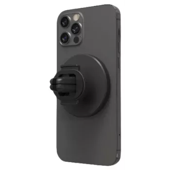 mophie Snap Vent Mount- Melns(non wireless charging), Mobilais tālrunis/viedtālrunis, Auto, Melns