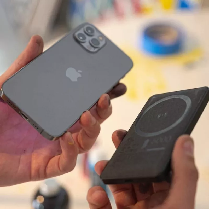 mophie snap+Powerstation/Juicepack mini -5k- Melns(Wireless)