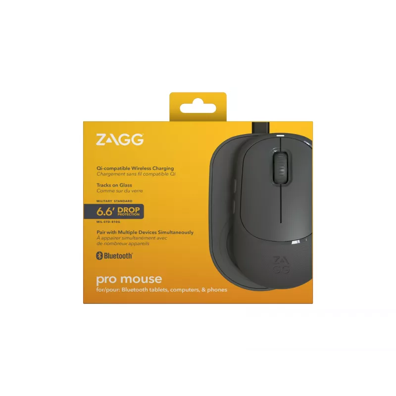 ZAGG Accessories-Propele- bezvadu pele un bezvadu uzlādes paliktnis - ogļu pelēks