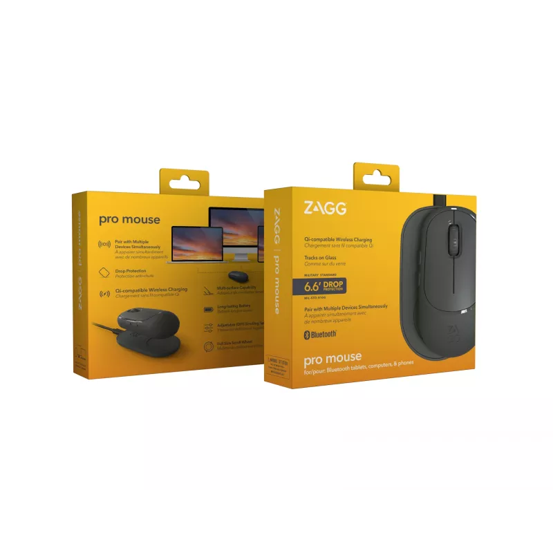 ZAGG Accessories-Propele- bezvadu pele un bezvadu uzlādes paliktnis - ogļu pelēks