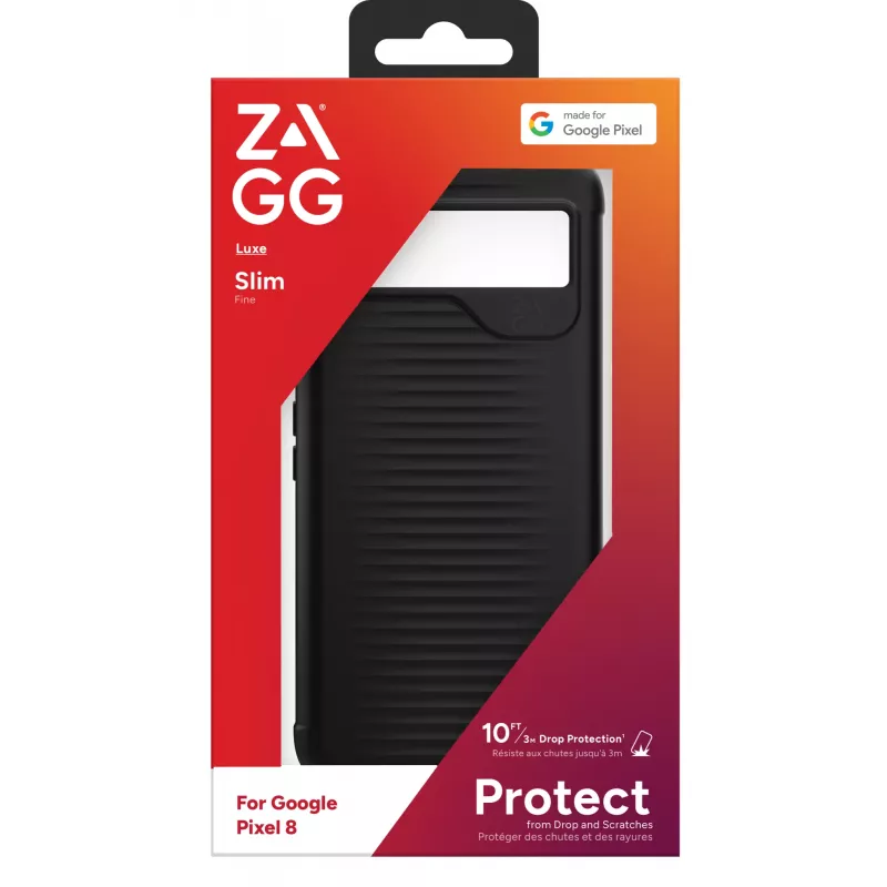 ZAGG Luxe mobilā tālruņa maciņš 15,8 cm (6,2 collas) Vāciņš Melns